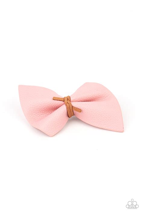 Paparazzi ♥ Home Sweet HOMESPUN - Pink ♥ Hair Clip