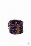 Load image into Gallery viewer, Vacay Vogue - Purple Bracelet
